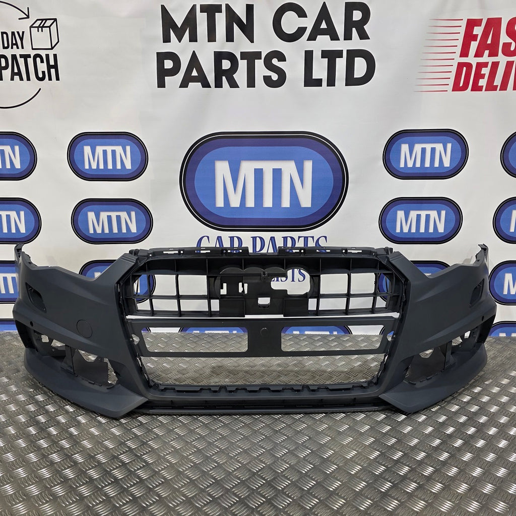 Front Bumper Skin for Audi A6 / S6 C7.5 2015-2018 Facelift S-Line
