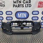 Front Bumper Skin for Audi A6 / S6 C7.5 2015-2018 Facelift S-Line