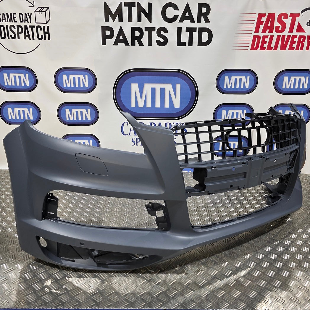 Front Bumper Skin for Audi Q7 / SQ7 2007-2015 S-Line