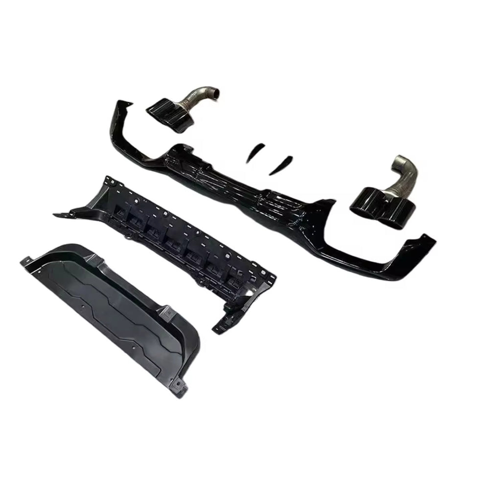 Complete Bodykit for BMW x4 G02 to X4M F98 LCI Front & Rear Bumper, Lights Front, Grille, Exhaust Tips