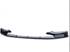 FRONT SPLITTER M-SPORT STYLE GLOSS BLACK TRIM FOR BMW 1 SERIES F20 LCI