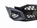 Front Bumper For Audi A3 / S3 8Y 2020-2024 Prefacelift RS3 Style Honeycomb Grills