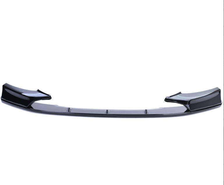 FRONT SPLITTER M-SPORT STYLE GLOSS BLACK TRIM FOR BMW 1 SERIES F20 LCI