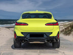 Complete Bodykit for BMW x4 G02 to X4M F98 LCI Front & Rear Bumper, Lights Front, Grille, Exhaust Tips