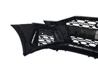 Front Bumper For Audi A3 / S3 8Y 2020-2024 Prefacelift RS3 Style Honeycomb Grills
