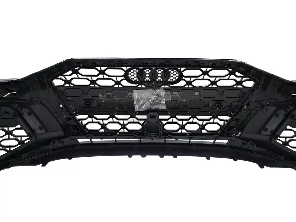 Front Bumper For Audi A3 / S3 8Y 2020-2024 Prefacelift RS3 Style Honeycomb Grills