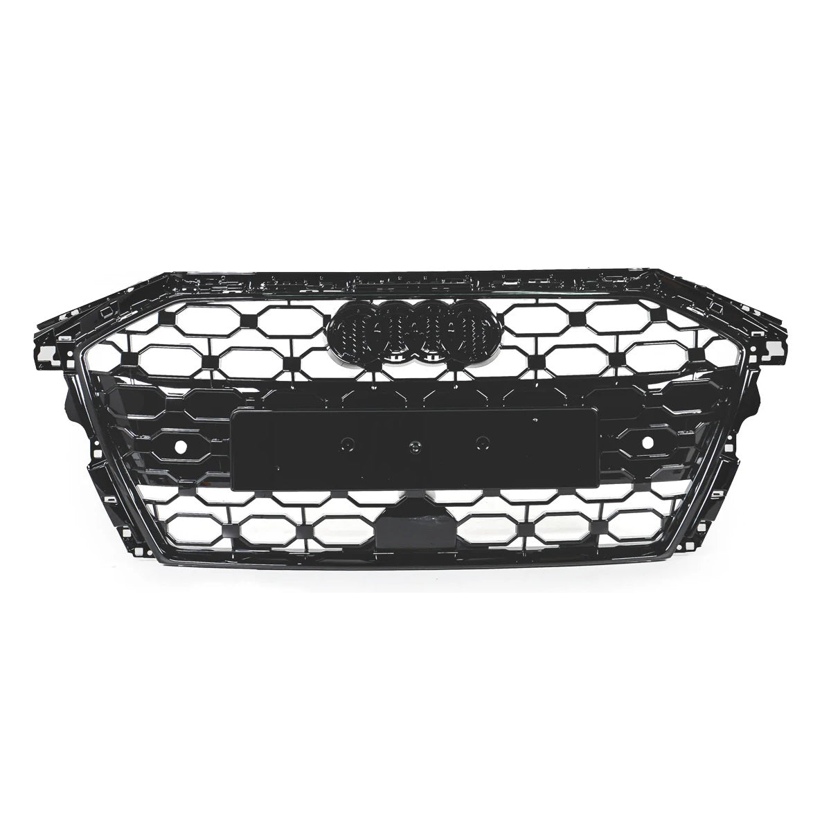 Honeycomb Grill for Audi A3 / S3 8Y 2020-2024 Grille Gloss Black Main image