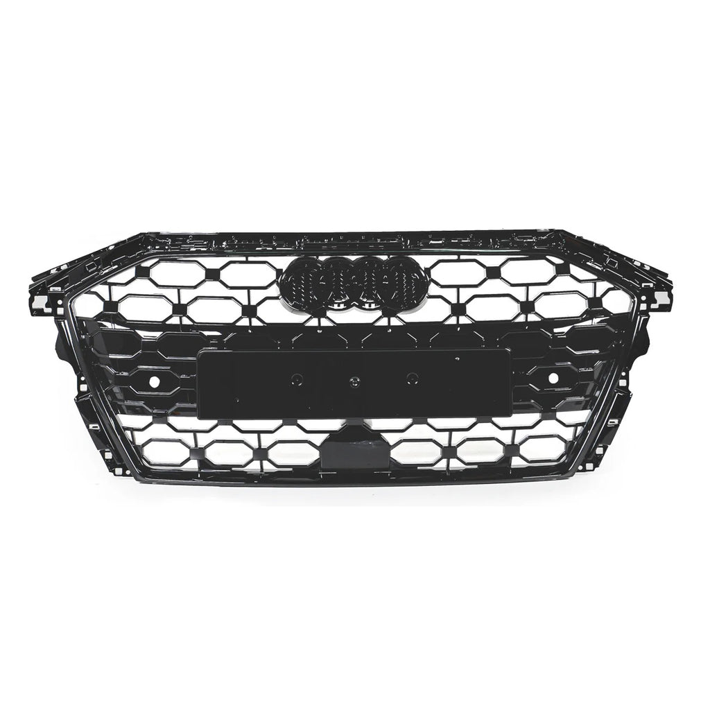 Honeycomb Grill for Audi A3 / S3 8Y 2020-2024 Grille Gloss Black