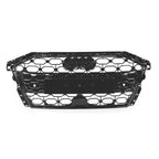 Honeycomb Grill for Audi A3 / S3 8Y 2020-2024 Grille Gloss Black