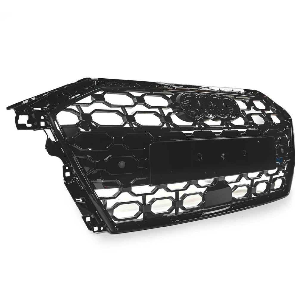 Honeycomb Grill for Audi A3 / S3 8Y 2020-2024 Grille Gloss Black