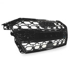 Honeycomb Grill for Audi A3 / S3 8Y 2020-2024 Grille Gloss Black