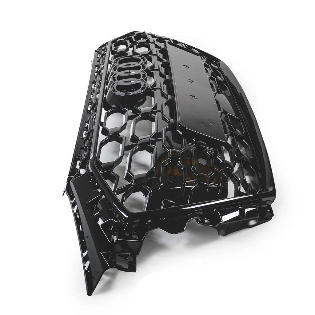 Honeycomb Grill for Audi A3 / S3 8Y 2020-2024 Grille Gloss Black