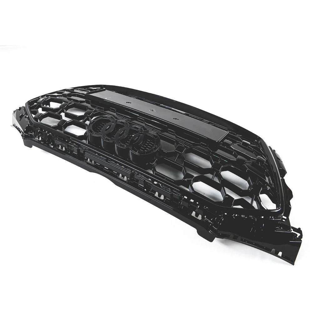Honeycomb Grill for Audi A3 / S3 8Y 2020-2024 Grille Gloss Black