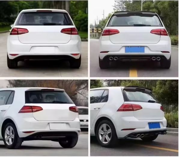 COMPLETE CONVERSION KIT FOR VW Golf MK 7 TO MK7.5 R LINE FRONT AND REAR BUMPERS, GRILLE, FOGLIGHTS