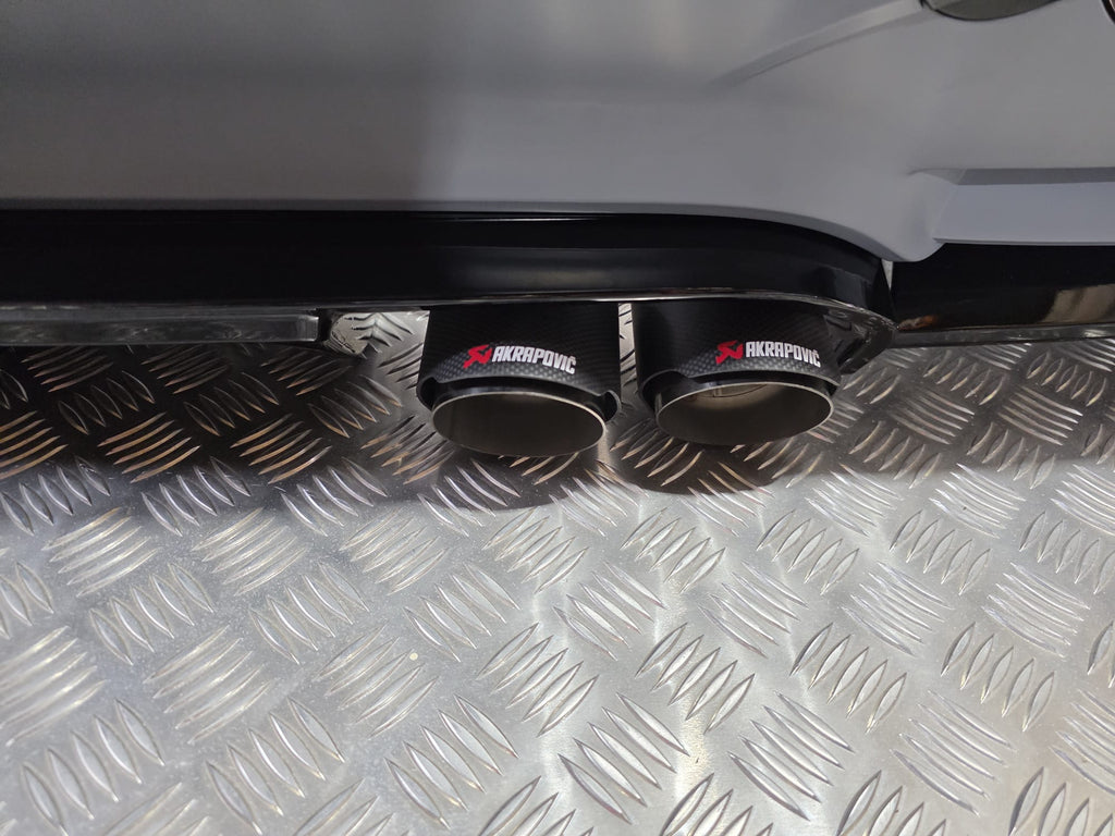 BMW F30 3 series Rear M3 Bumper Plus Rear Carbon Exhaust