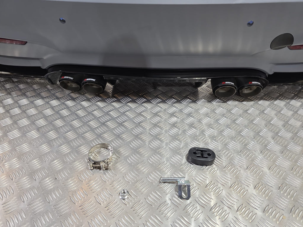 BMW F30 3 series Rear M3 Bumper Plus Rear Carbon Exhaust
