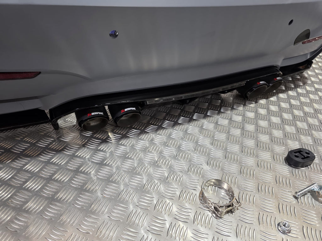 BMW F30 3 series Rear M3 Bumper Plus Rear Carbon Exhaust
