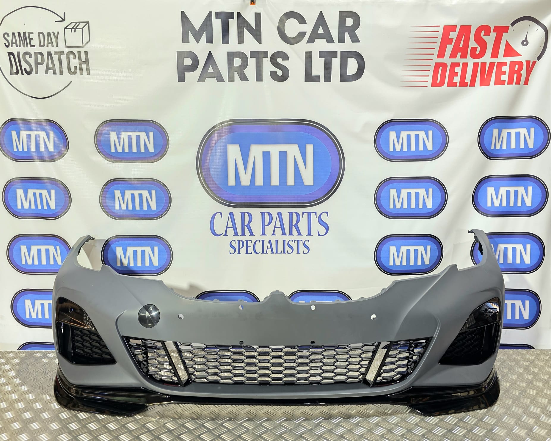 Front Bumper For BMW 3 Series 19-22 G20 G21 M Sport Splitter Complete Front