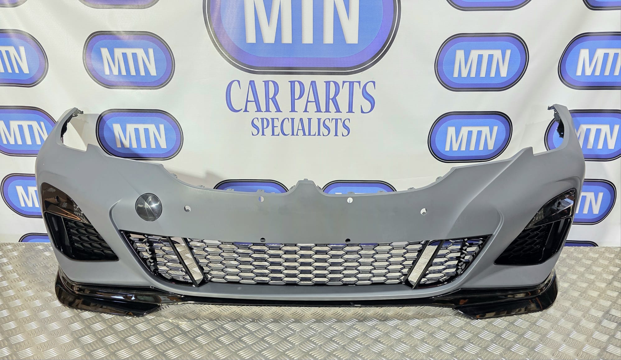Front Bumper For BMW 3 Series 19-22 G20 G21 M Sport Splitter Complete Front