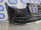 COMPLETE FRONT BUMPER FOR MERCEDES S CLASS W223 AMG LINE 20-25 C197 OB BLACK