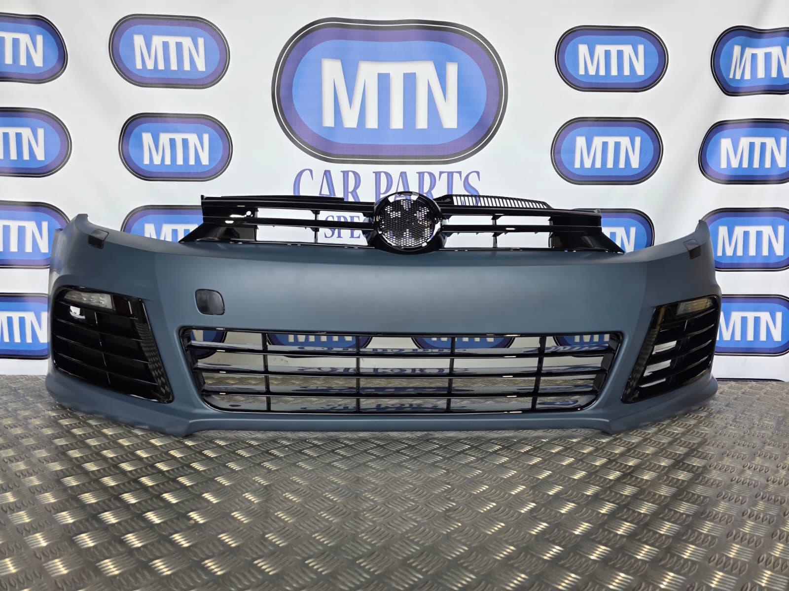 Complete Front Bumper for VW VOLKSWAGEN GOLF MK6 R20 WITH FOG LIGHTS 2008 - 2012