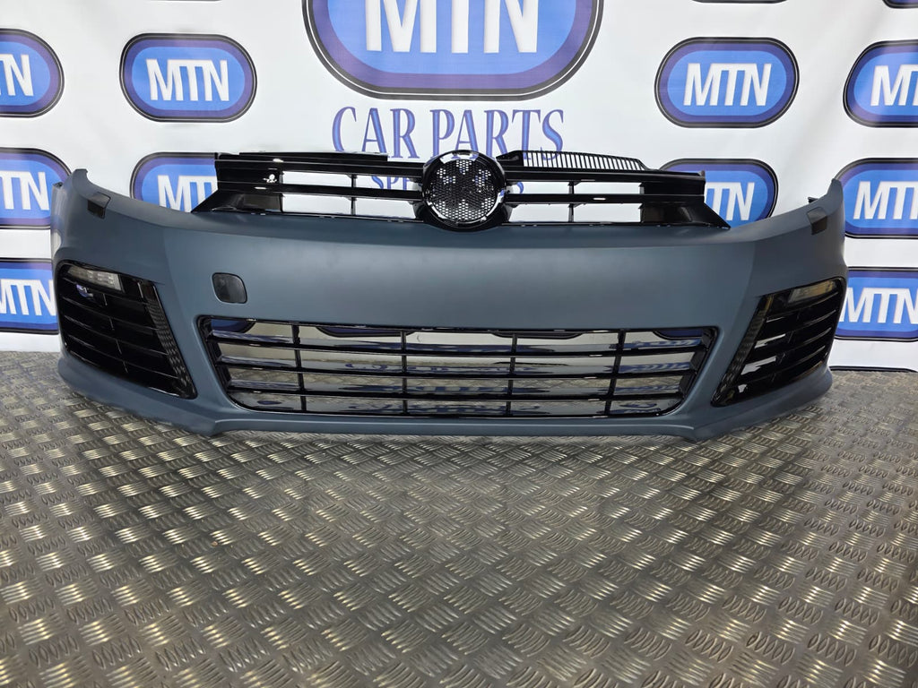 Complete Front Bumper for VW VOLKSWAGEN GOLF MK6 R20 WITH FOG LIGHTS 2008 - 2012