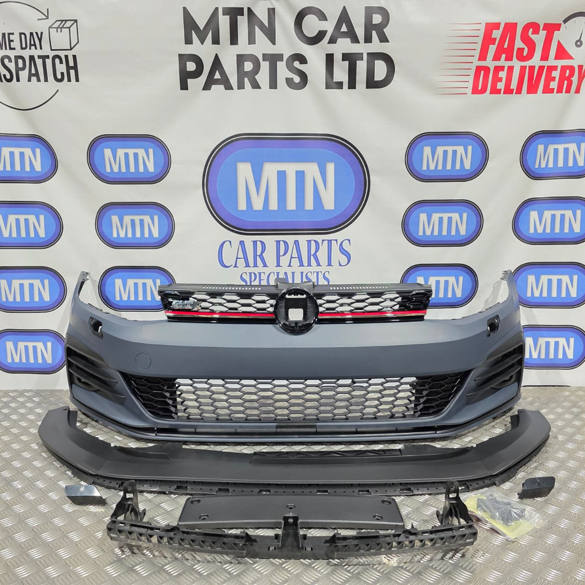 COMPLETE CONVERSION KIT FOR VW Golf MK 7 TO MK7.5 GTI FRONT AND REAR BUMPERS, GRILLE, FOGLIGHTS