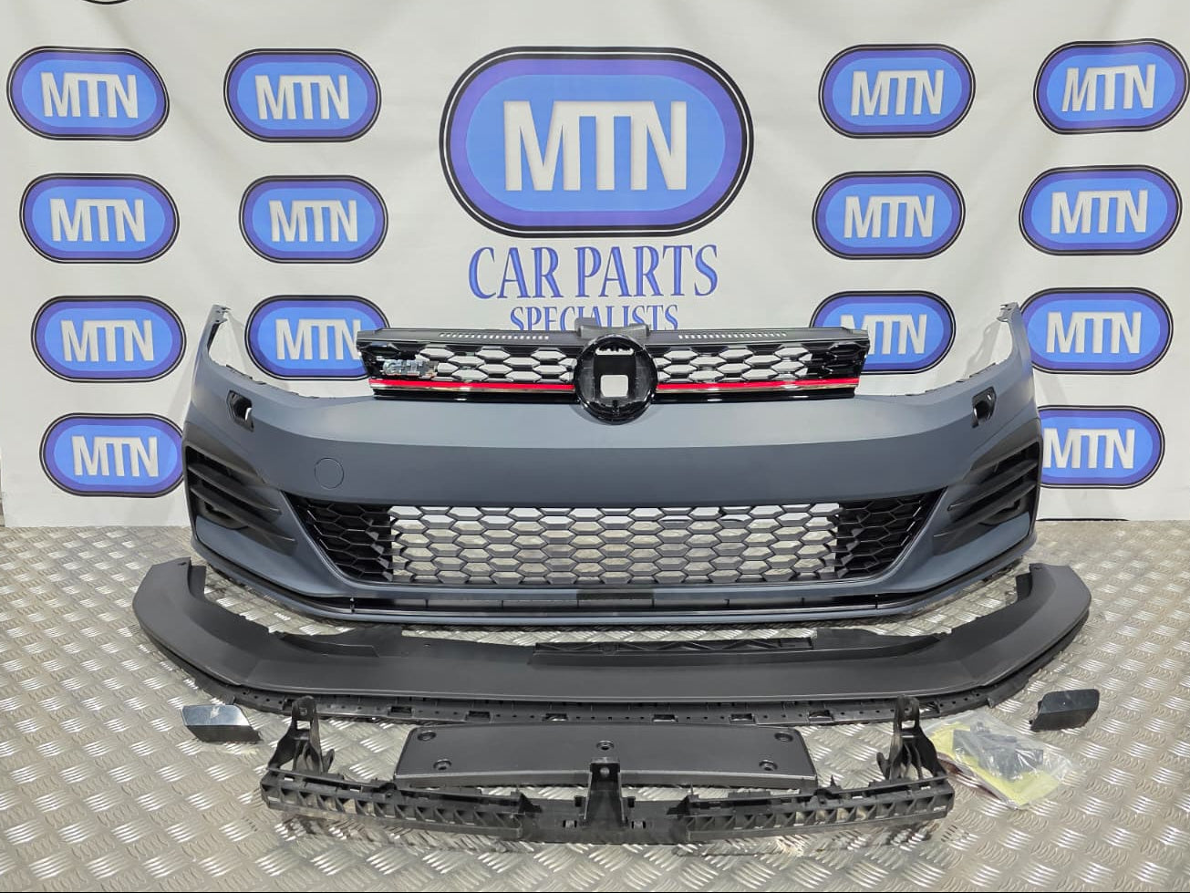 Front Bumper for VW Volkswagen Golf MK7 GTI/GTD 7.5 Look with Fog Lights – Pre Facelift Main image