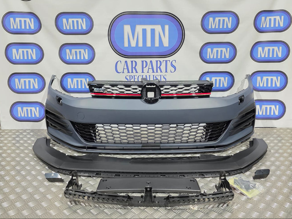 Front Bumper for VW Volkswagen Golf MK7 GTI/GTD 7.5 Look with Fog Lights – Pre Facelift
