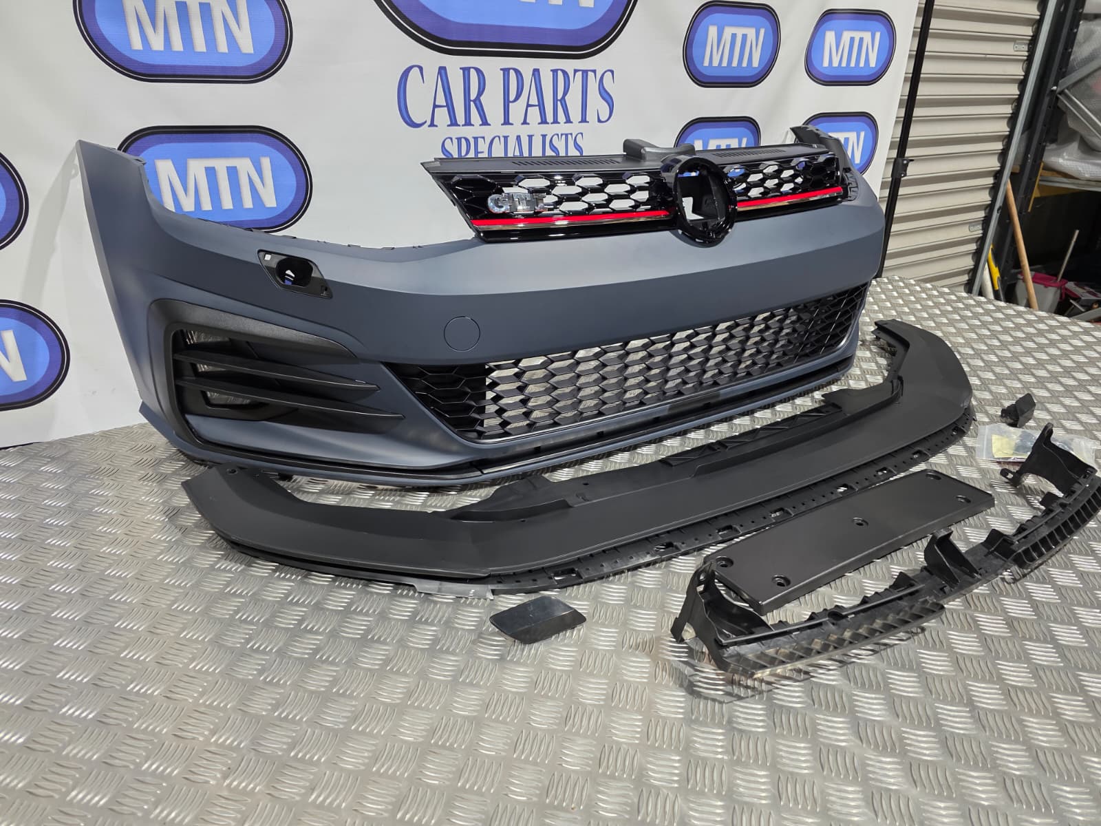 Front Bumper for VW Volkswagen Golf MK7 GTI/GTD 7.5 Look with Fog Lights – Pre Facelift