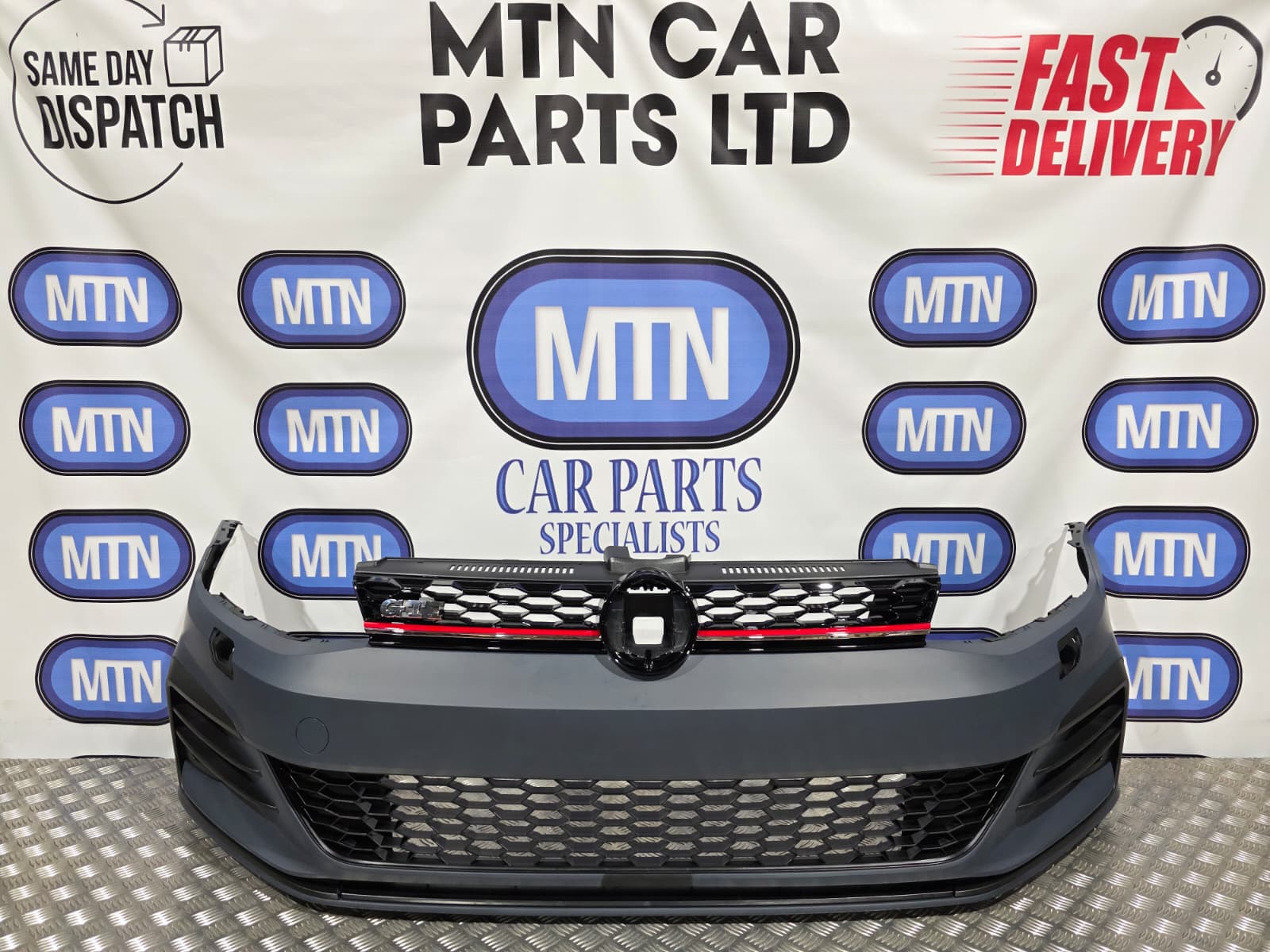 Front Bumper for VW Volkswagen Golf MK7 GTI/GTD 7.5 Look with Fog Lights – Pre Facelift