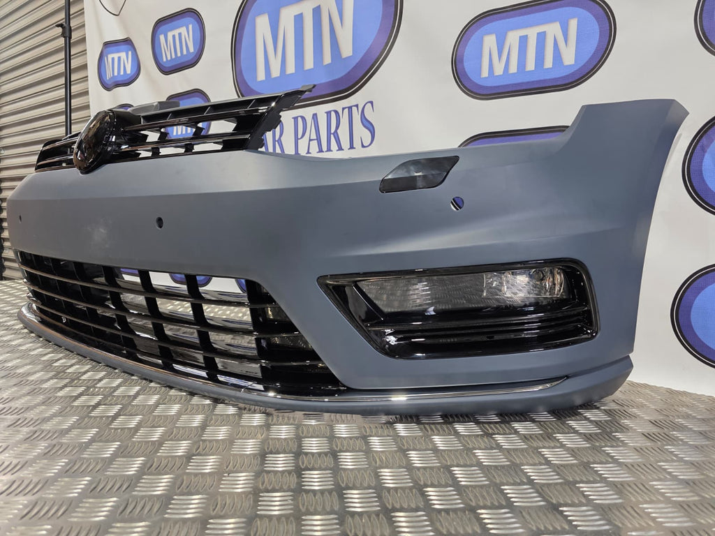 FRONT BUMPER FOR VW VOLKSWAGEN GOLF MK 7 R LINE WITH FOG LIGHTS PRE FACELIFT