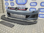 FRONT BUMPER FOR VW Golf MK 7.5 GTI GTD FOG LIGHTS GRILL GRILLE