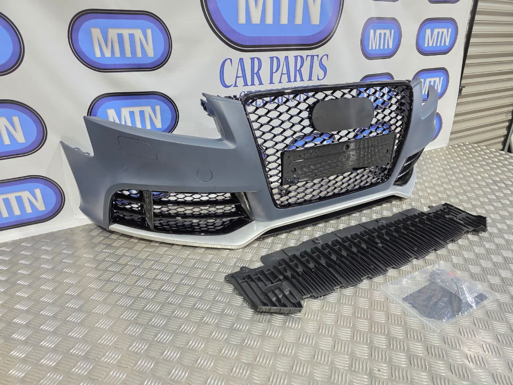 Front Bumper for Audi A5 / S5 B8 2008-2012 Prefacelift RS5 Style Honeycomb Grille