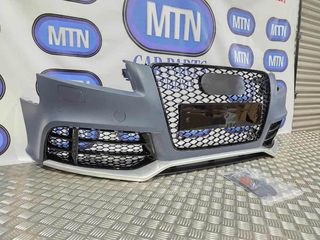Front Bumper for Audi A5 / S5 B8 2008-2012 Prefacelift RS5 Style Honeycomb Grille