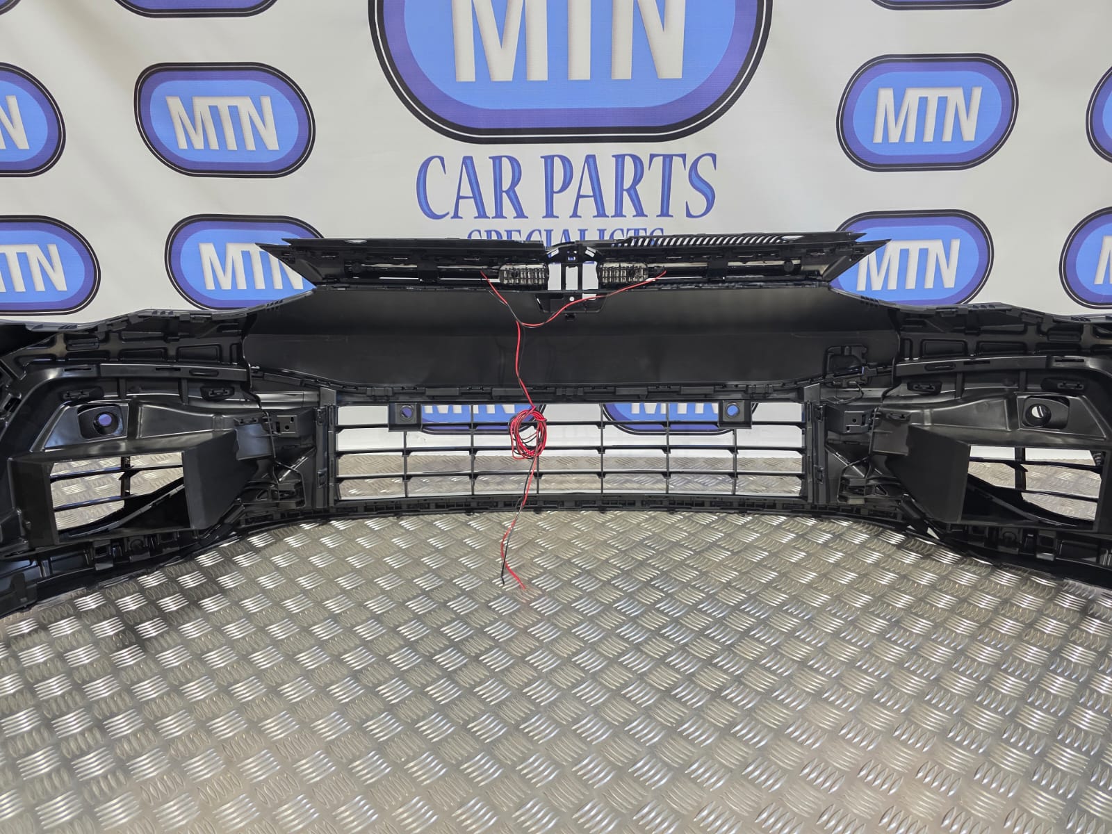 NEW FRONT BUMPER FOR VW GOLF MK8 R LINE WITH LOWER GUARD AND LED GRILL