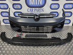 NEW FRONT BUMPER FOR VW GOLF MK8 R LINE WITH LOWER GUARD AND LED GRILL