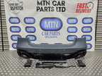 Front Rear Side Skirts Full Body Kit For Audi A7 / S7 19-24 C8 RS7 Style Gloss Black