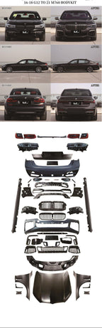 Complete Bodykit for BMW G11 Pre LCI 2015-2019 to G12 LCI 2022