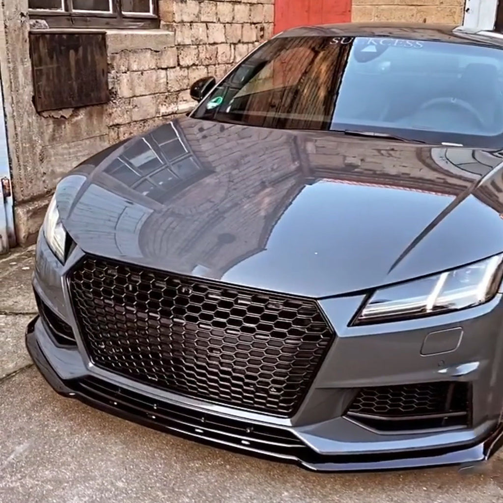 Honeycomb Grill for Audi TT / TTS 2014-2020 MK3 Grille Gloss Black