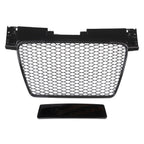 Honeycomb Grill for Audi TT / TTS 2006-2014 MK2 Grille Gloss Black