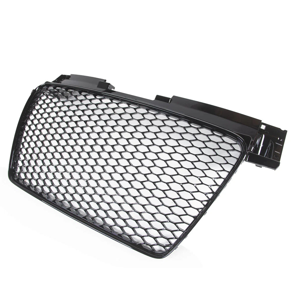 Honeycomb Grill for Audi TT / TTS 2006-2014 MK2 Grille Gloss Black