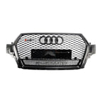 Honeycomb Grill for Audi Q7 / SQ7 2016-2019 4M Grille Gloss Black