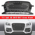 Honeycomb Grill for Audi Q5 / SQ5 2013-2016 Prefacelift Grille Gloss Black