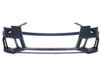 Front Bumper For Audi A3 / S3 8V 16-20 Facelift RS3 Style Honeycomb Grill