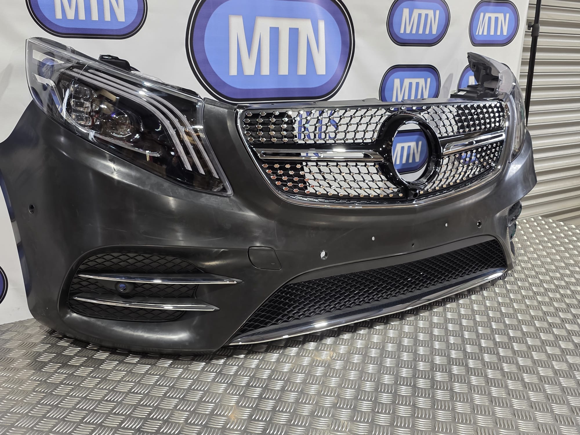 FRONT BUMPER FOR MERCEDES VITO V CLASS W447 15-24 HEADLAMPS AMG LINE NIGHT EDITION