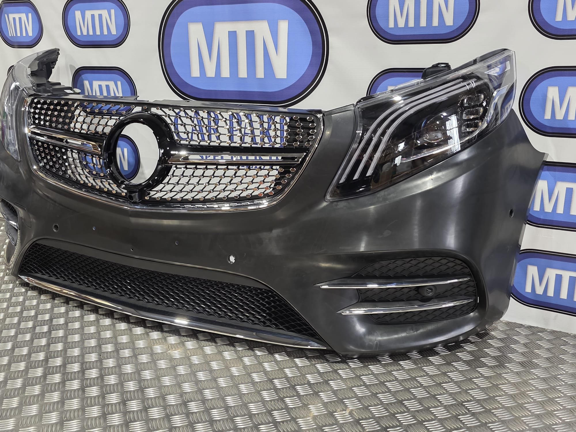 FRONT BUMPER FOR MERCEDES VITO V CLASS W447 15-24 HEADLAMPS AMG LINE NIGHT EDITION