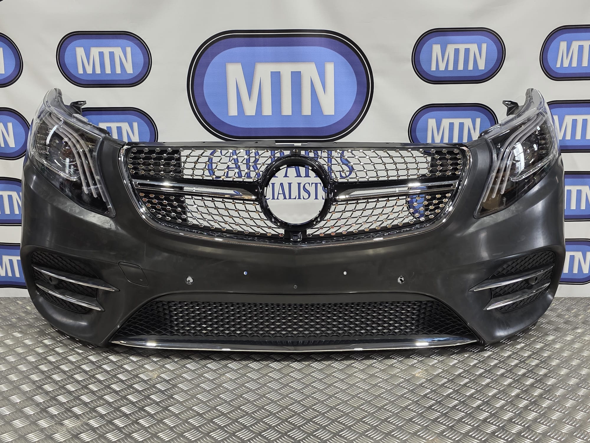 FRONT BUMPER FOR MERCEDES VITO V CLASS W447 15-24 HEADLAMPS AMG LINE NIGHT EDITION