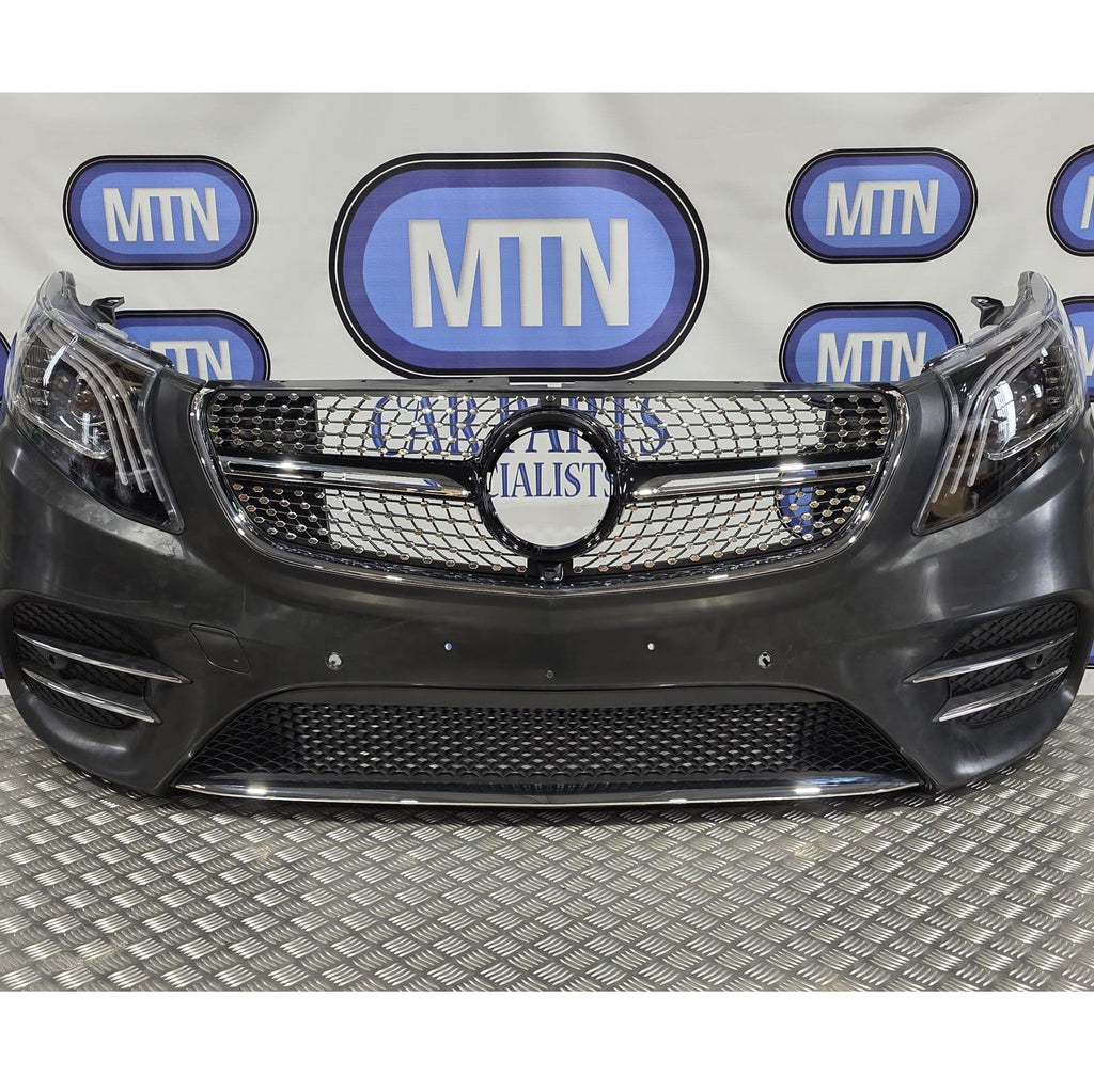 FRONT BUMPER FOR MERCEDES VITO V CLASS W447 15-24 HEADLAMPS AMG LINE NIGHT EDITION
