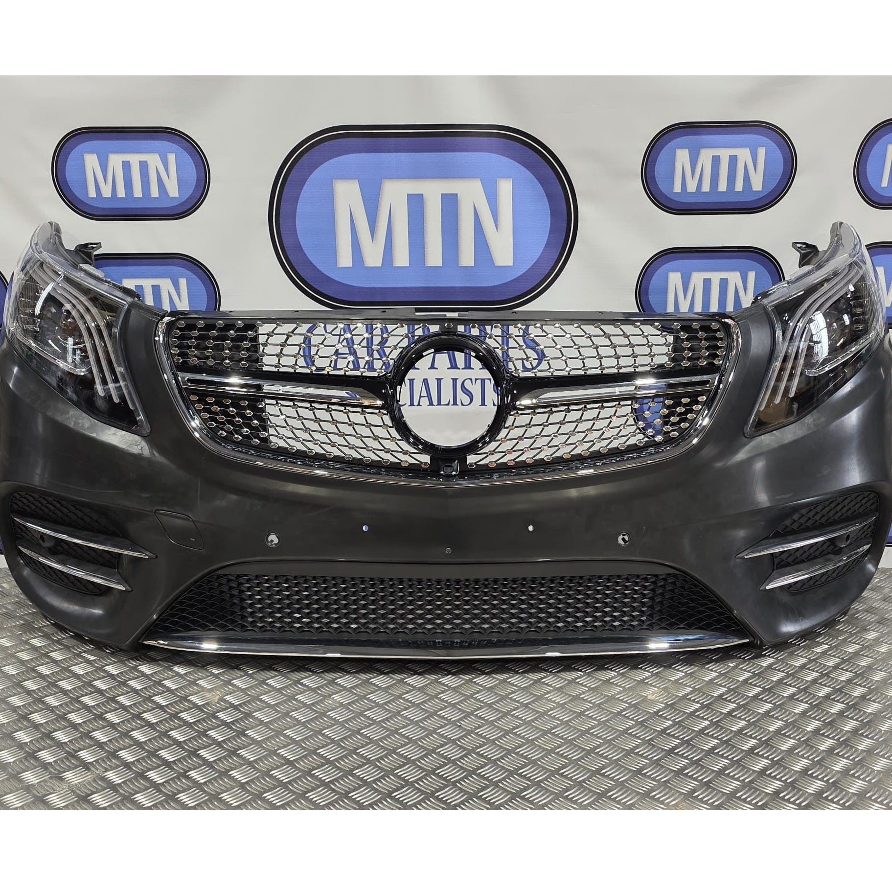 FRONT BUMPER FOR MERCEDES VITO V CLASS W447 15-24 HEADLAMPS AMG LINE NIGHT EDITION